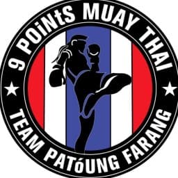 Exterior or interior of 9 point Muay Thai and mma