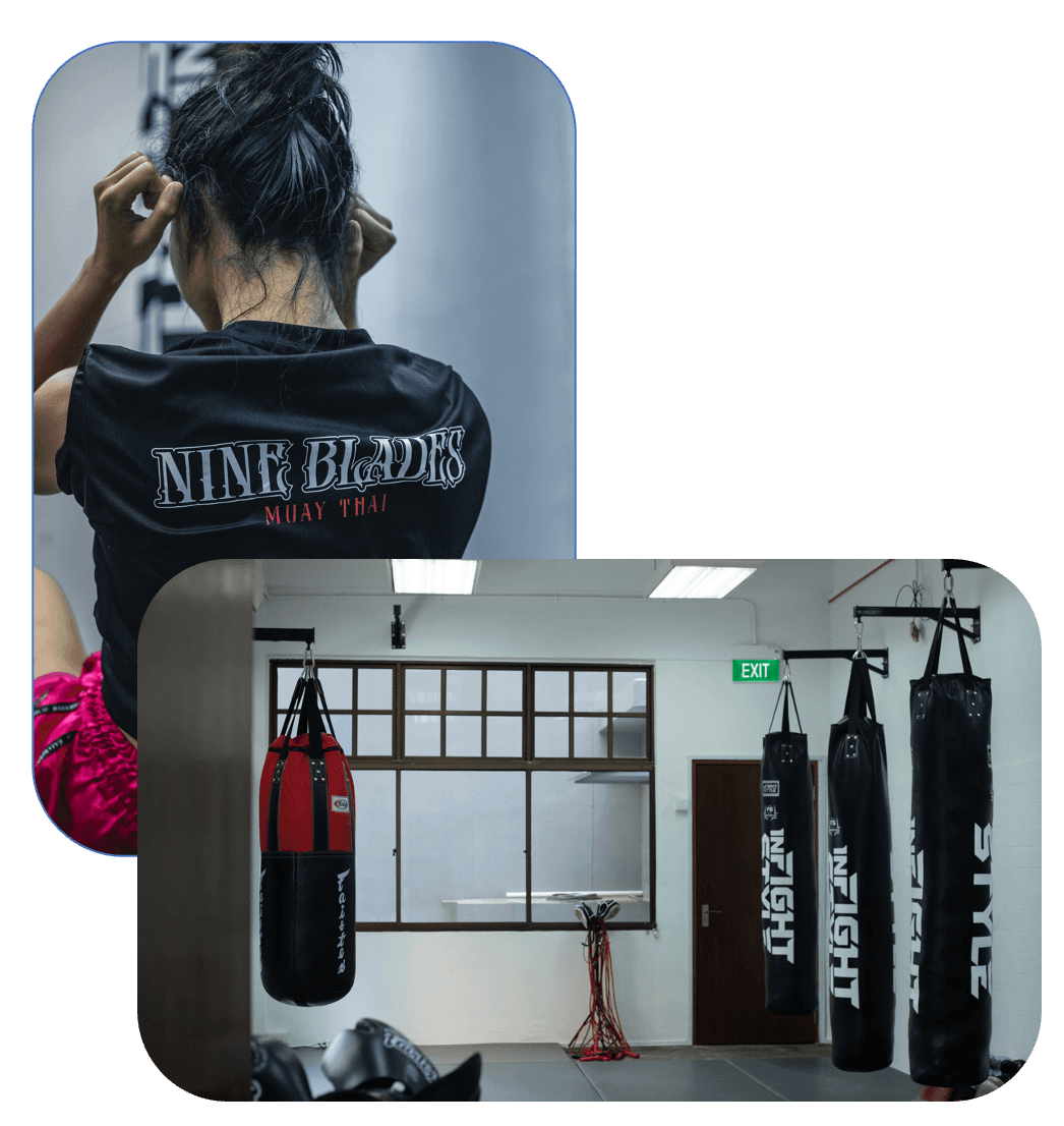 Exterior or interior of Nine Blades Muay Thai