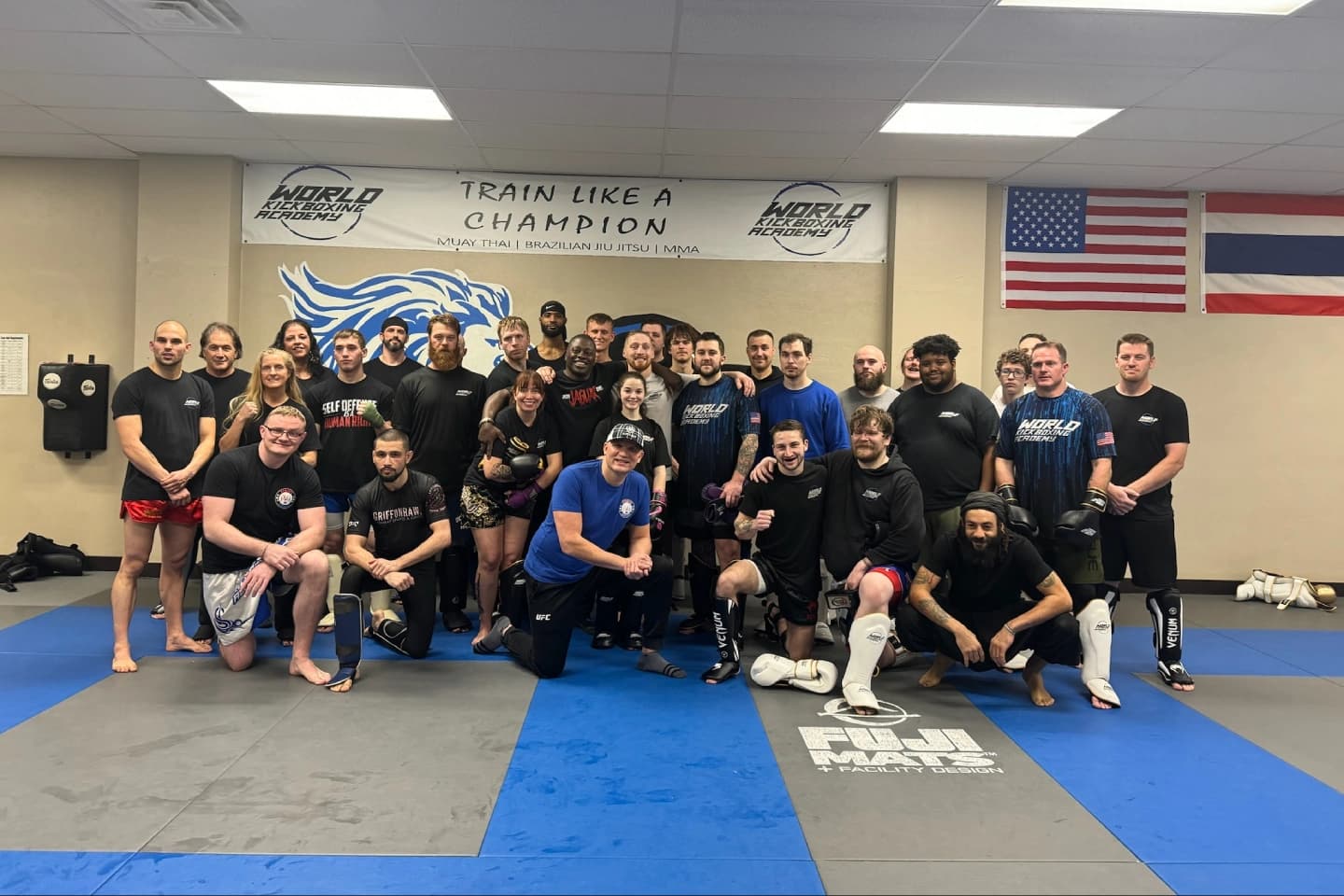 Exterior or interior of World Kickboxing Academy
