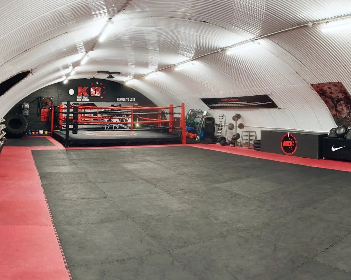 Exterior or interior of KO Combat Academy