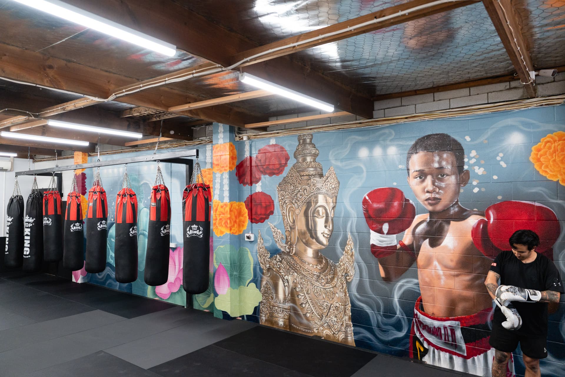 Exterior or interior of Team Hardcore Thaiboxing