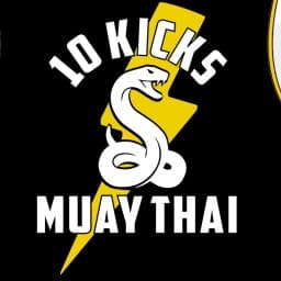 10 Kicks Muay Thai logo