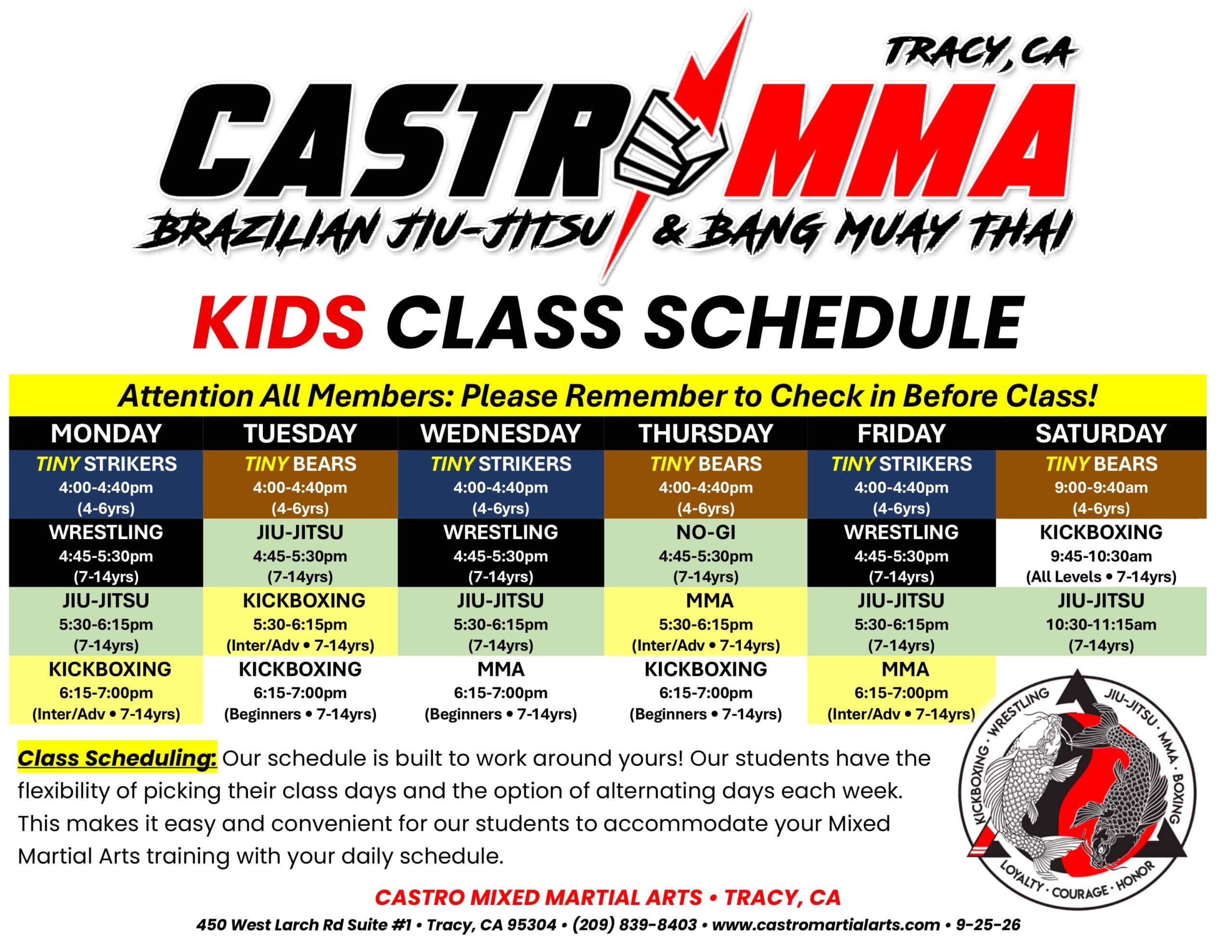 Exterior or interior of Castro Mixed Martial Arts
