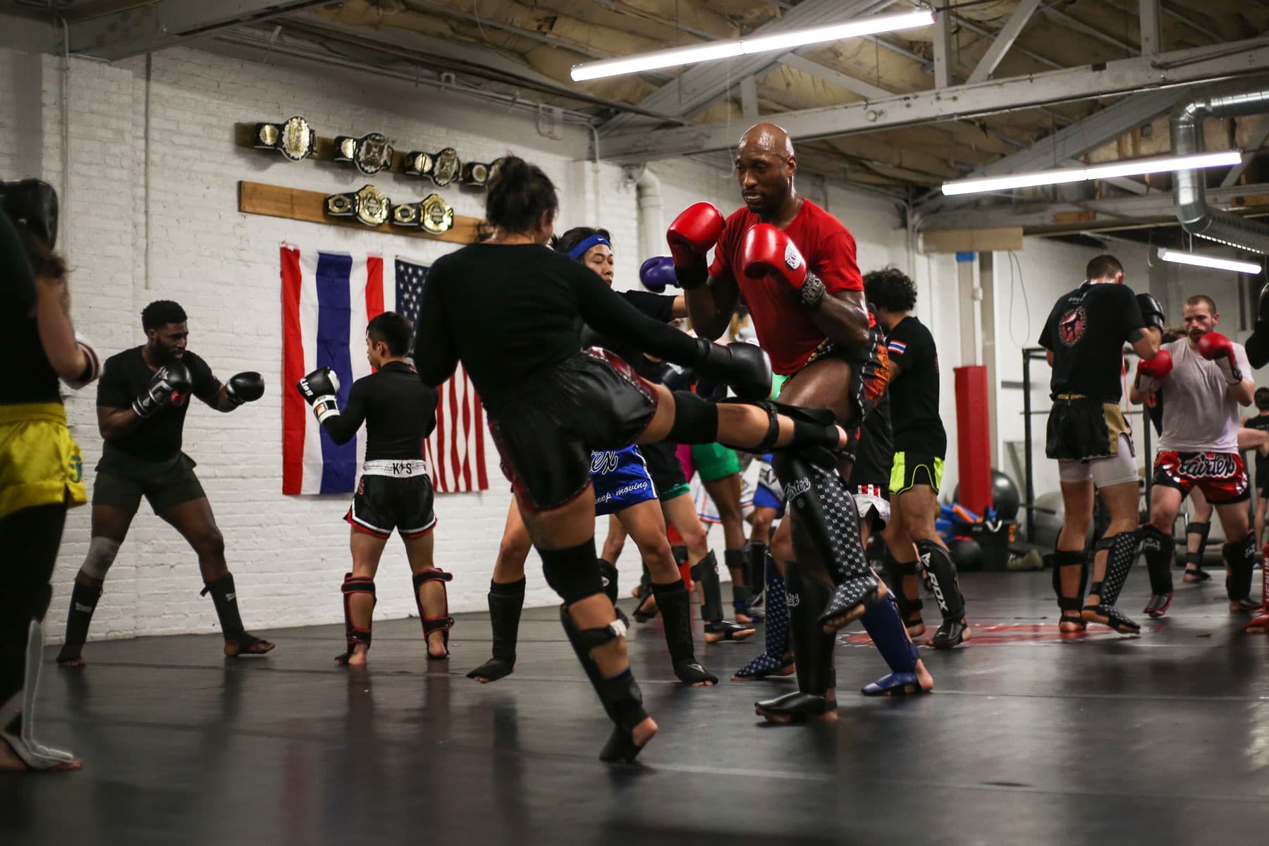 Exterior or interior of Chicago Muay Thai Kickboxing Club