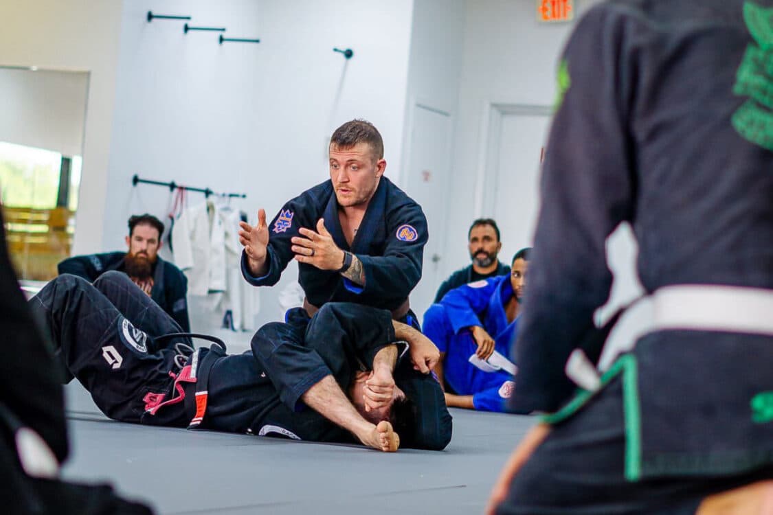 Exterior or interior of Double Five Mid Cities Jiu Jitsu