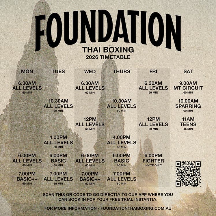 Exterior or interior of Foundation Thai Boxing