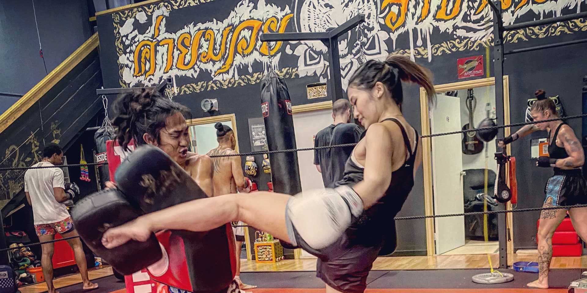 Exterior or interior of King Tiger Muay Thai