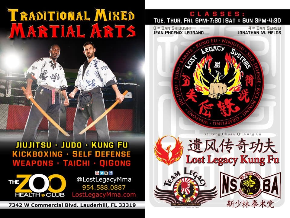 Exterior or interior of Lost Legacy MMA