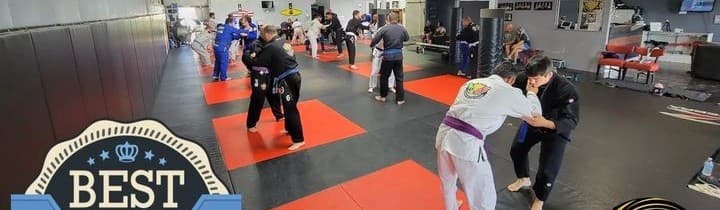 Exterior or interior of NBTC Brazilian Jiu Jitsu/ Double Five BJJ New Braunfels