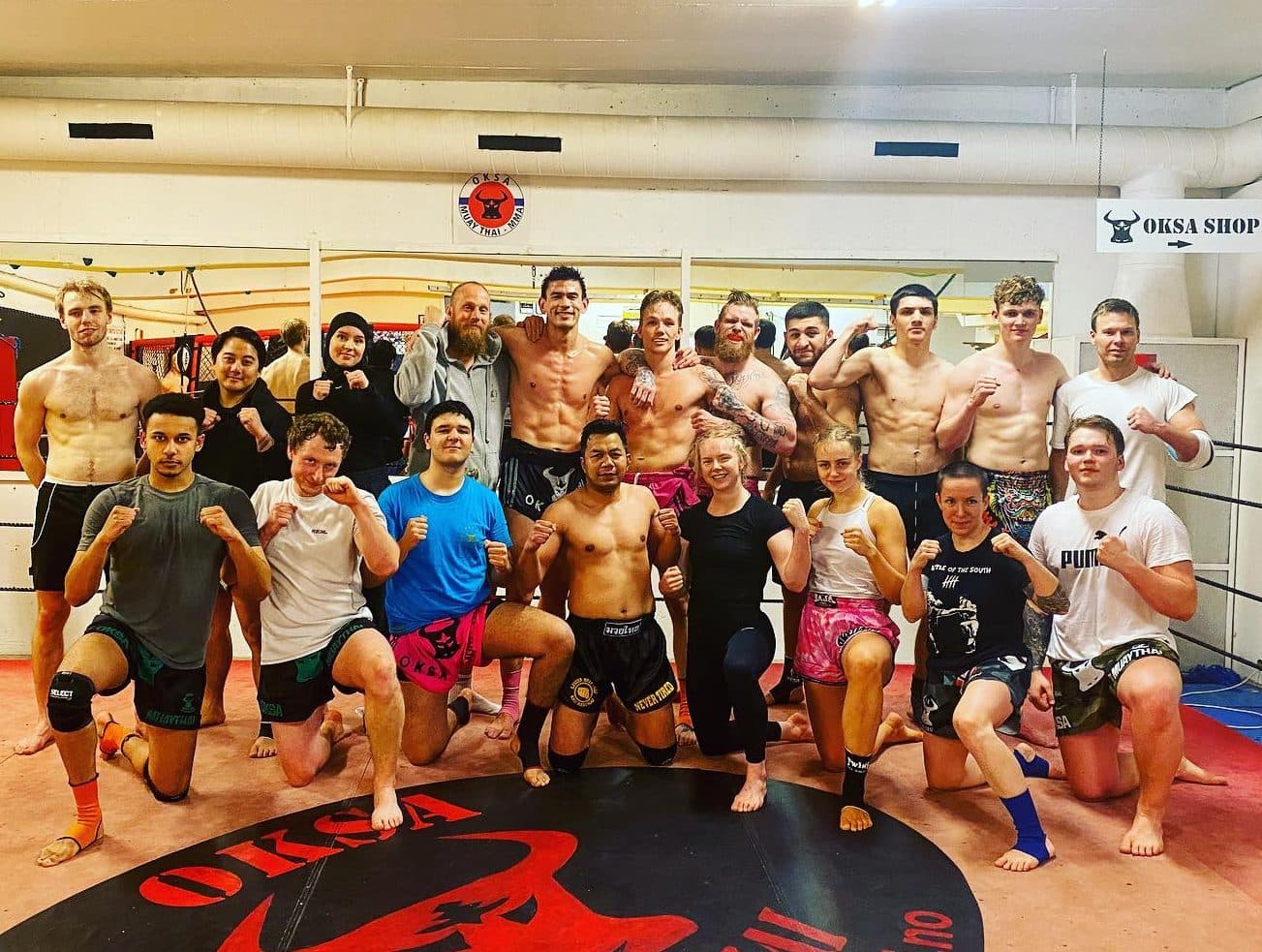 Exterior or interior of Oksa Muay Thai