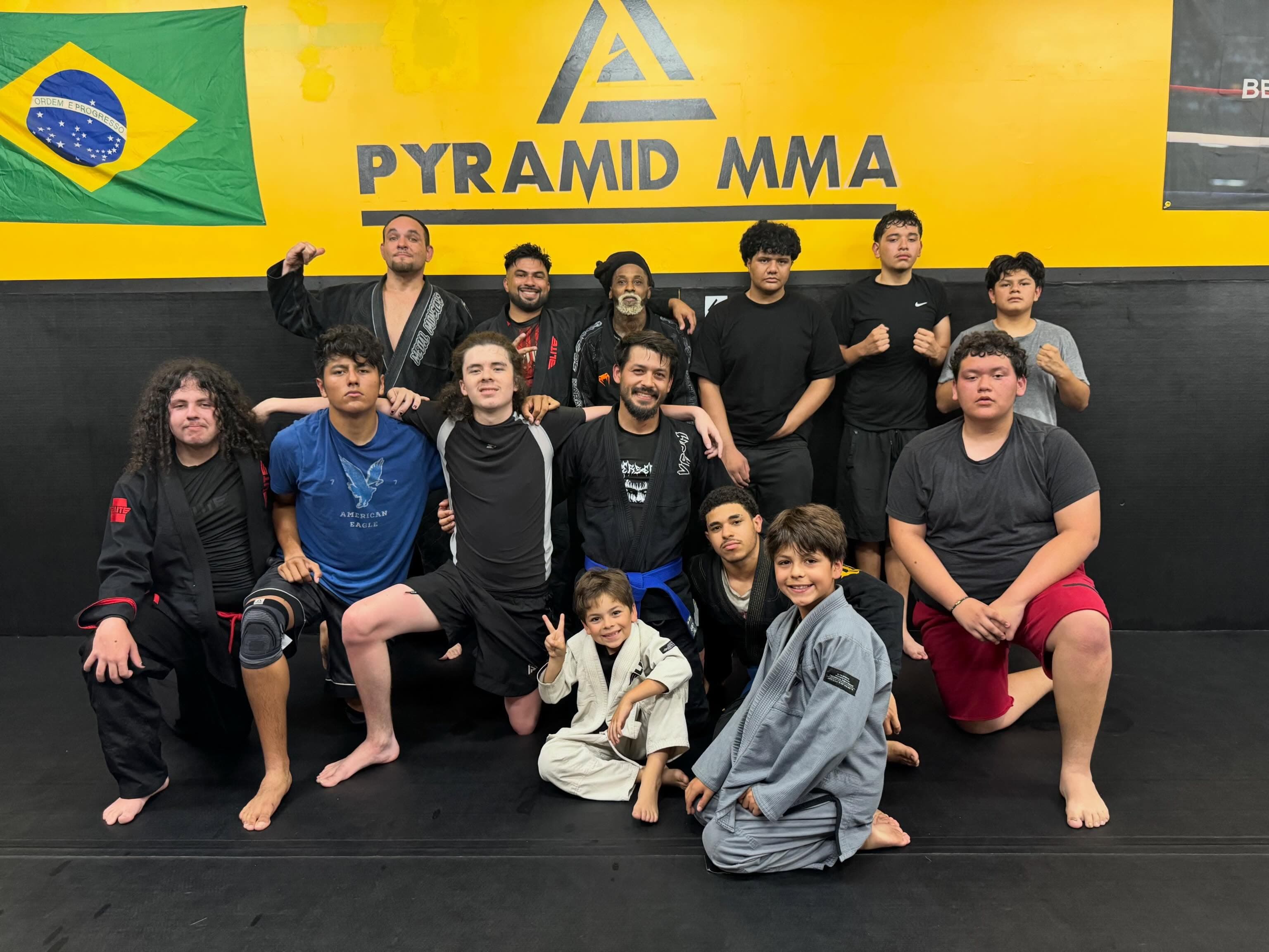 Exterior or interior of Pyramid Mixed Martial Arts