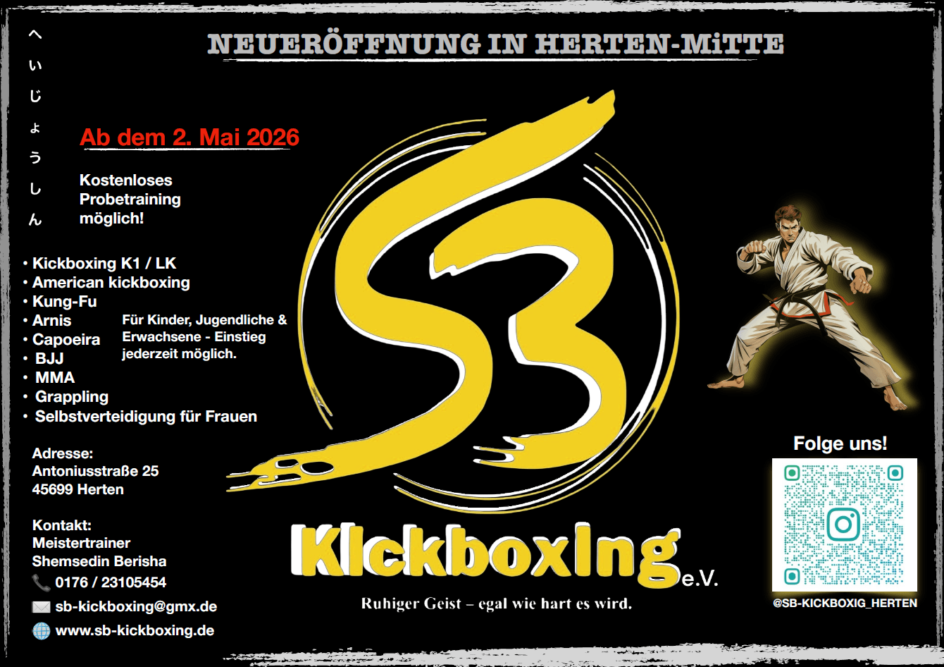 Exterior or interior of SB-Kickboxing e.V. Herten