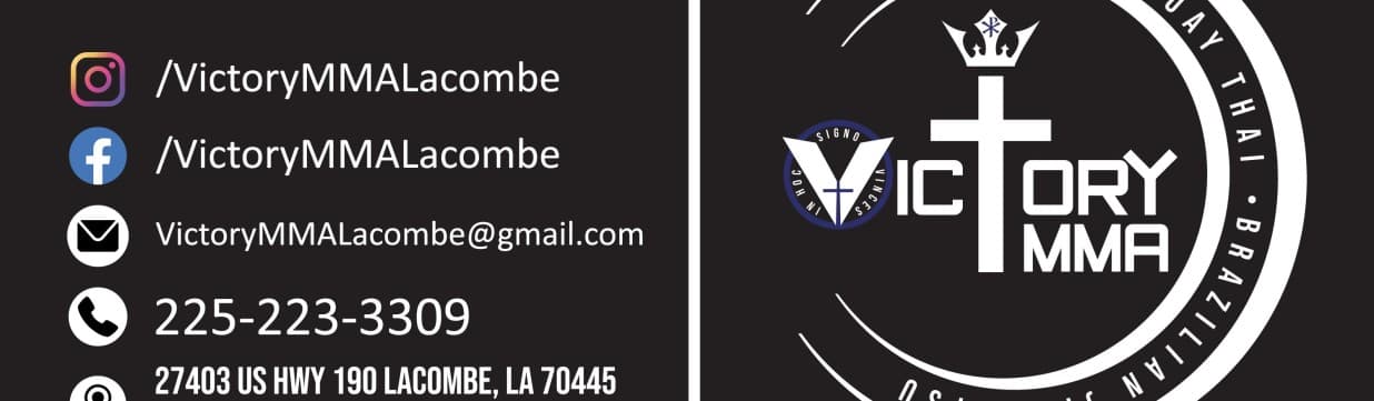 Exterior or interior of Victory MMA Lacombe