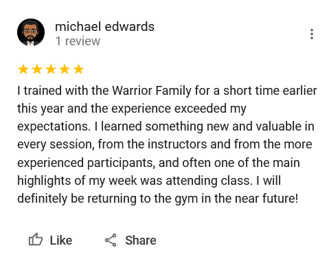 Exterior or interior of Warrior Family Muay Thai ATX